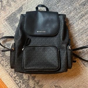 Michael Kors Black Backpack Purse